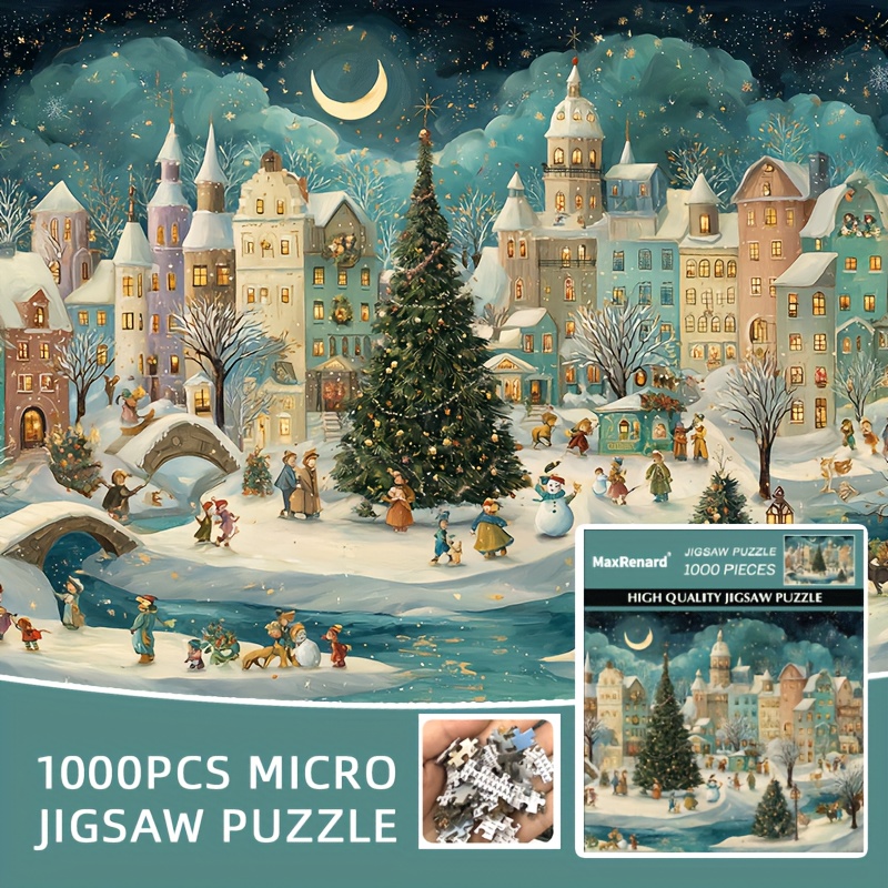 Jigsaw Puzzle Adult - Rompecabezas Navideños para Adultos - Mini
