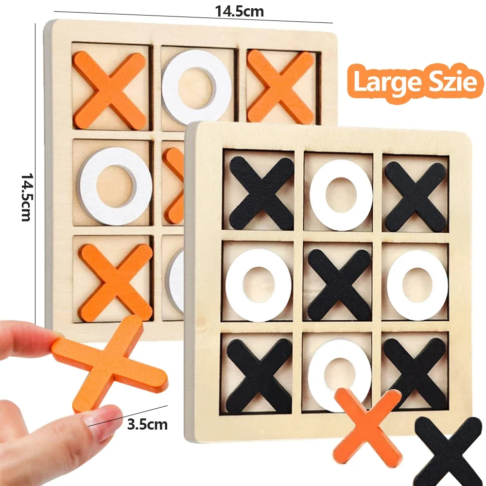 Board Game Quarto - Juego de madera XO Tic Tac