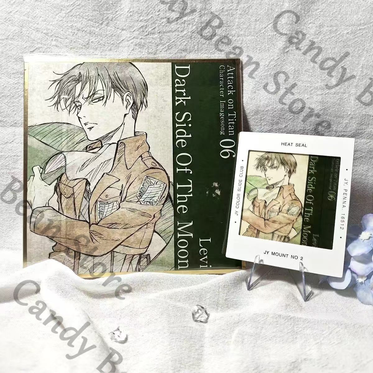 Board Game Illustrator - Anime ataque a los Titanes Levi