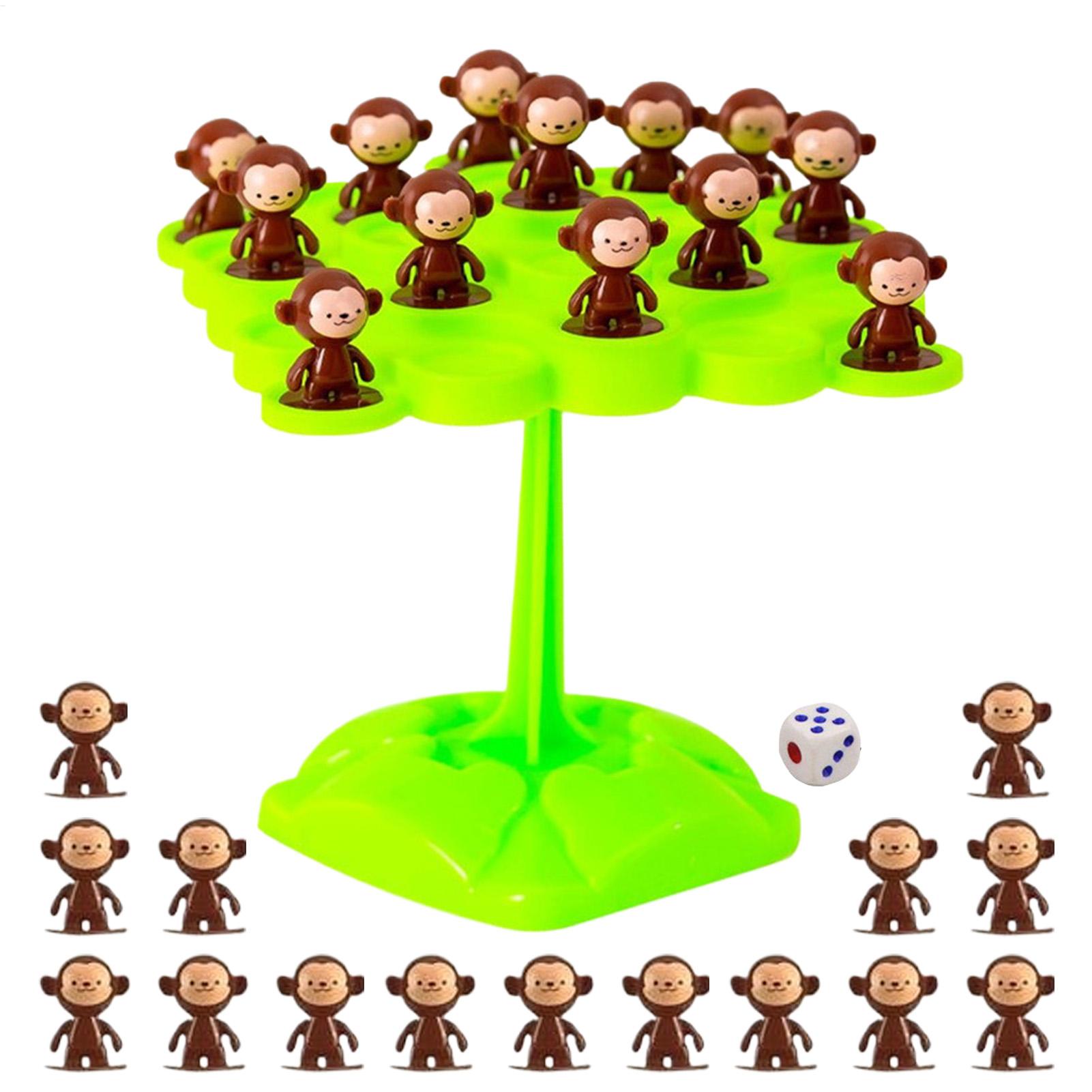Board Game Quarto - Juego de equilibrio de mono para