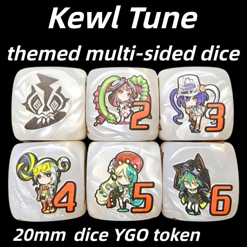 Board Game Vector - Yu-Gi-Oh! Kewl Tune Dados Especiales Rotatorios