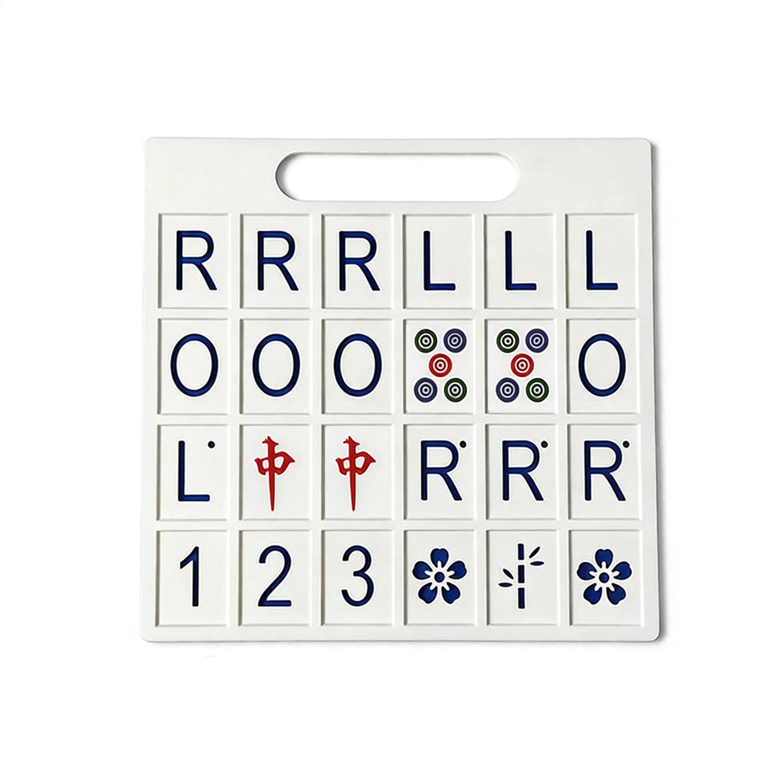 Board Game Strategi - Tablero de Mahjong Individual con 24