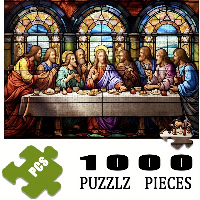 Jigsaw Puzzle Adult - 1000 Uds escena religiosa última cena