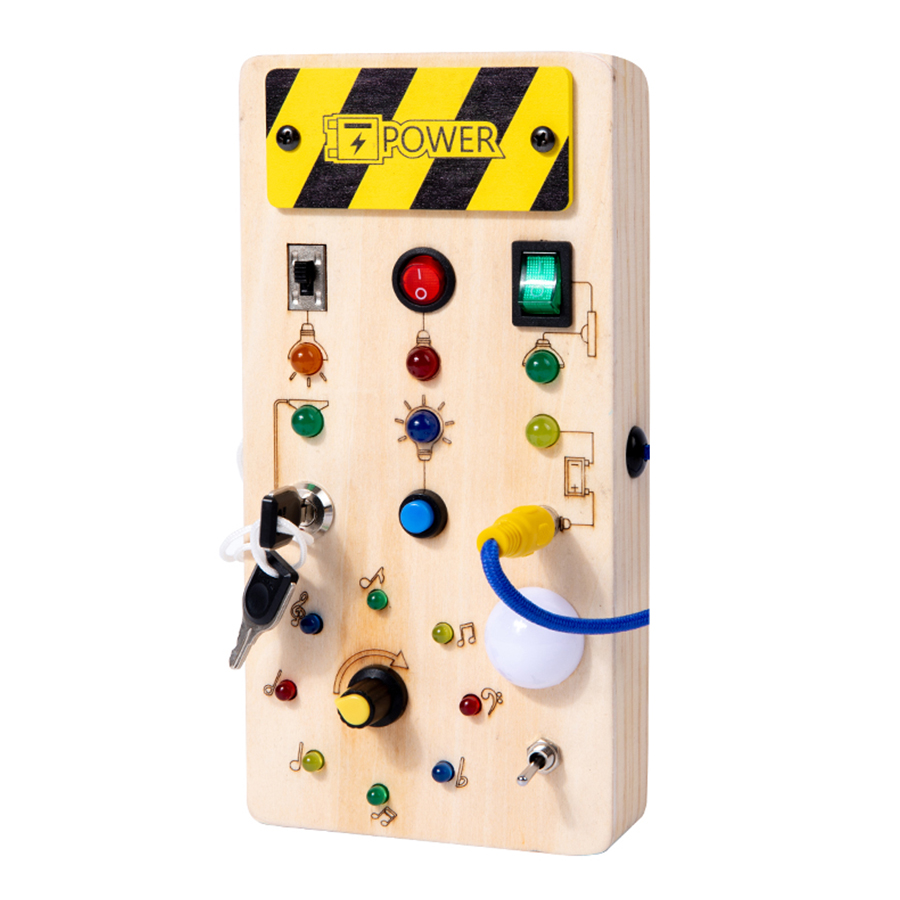 Board Game Quarto - Tablero ocupado Montessori, juguetes sensoriales de
