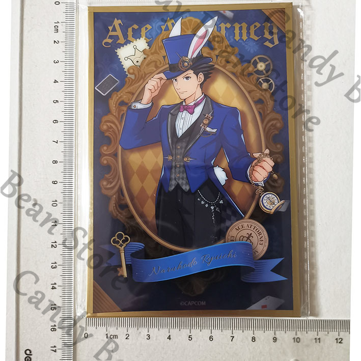Board Game Illustrator - Ace Attorney Anime genuino Phoenix Wright