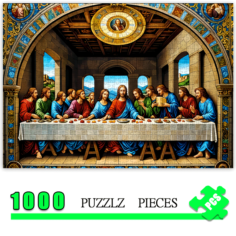 Jigsaw Puzzle Adult - 1000 piezas Última Cena de Leonardo