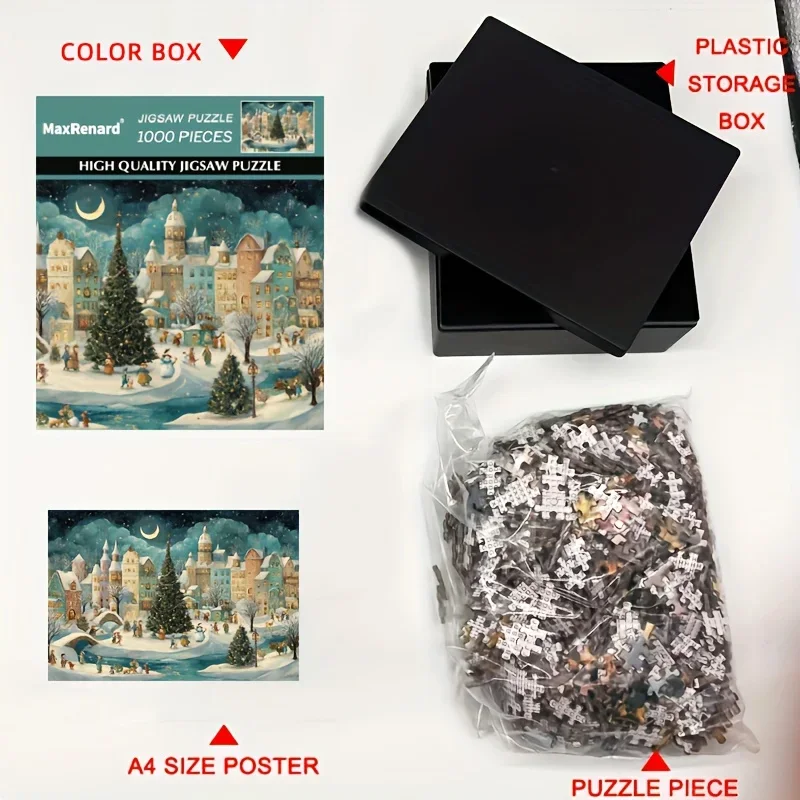 Rompecabezas Navideños para Ad - Jigsaw Puzzle Adult reseña y precio