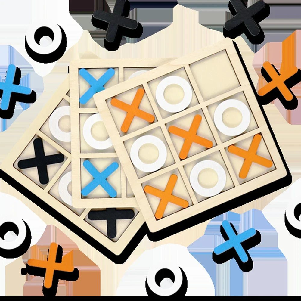 Juego de madera XO Tic Tac Toe - Board Game Quarto reseña y precio