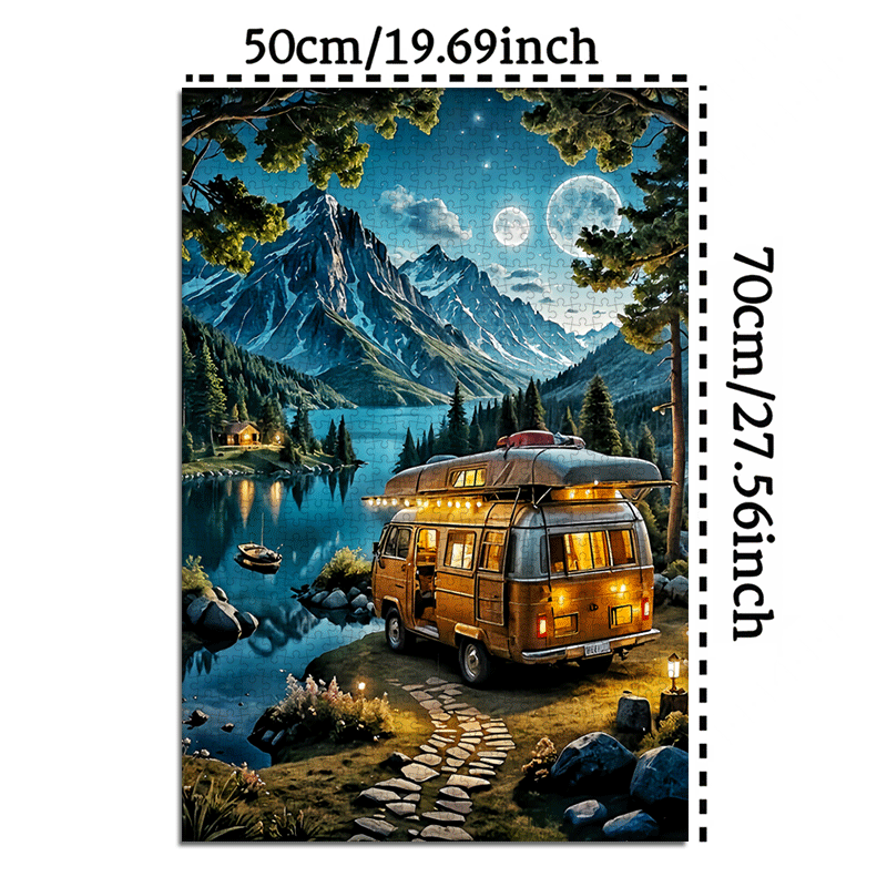 Rompecabezas grande de 1000 pi - Jigsaw Puzzle Adult reseña y precio