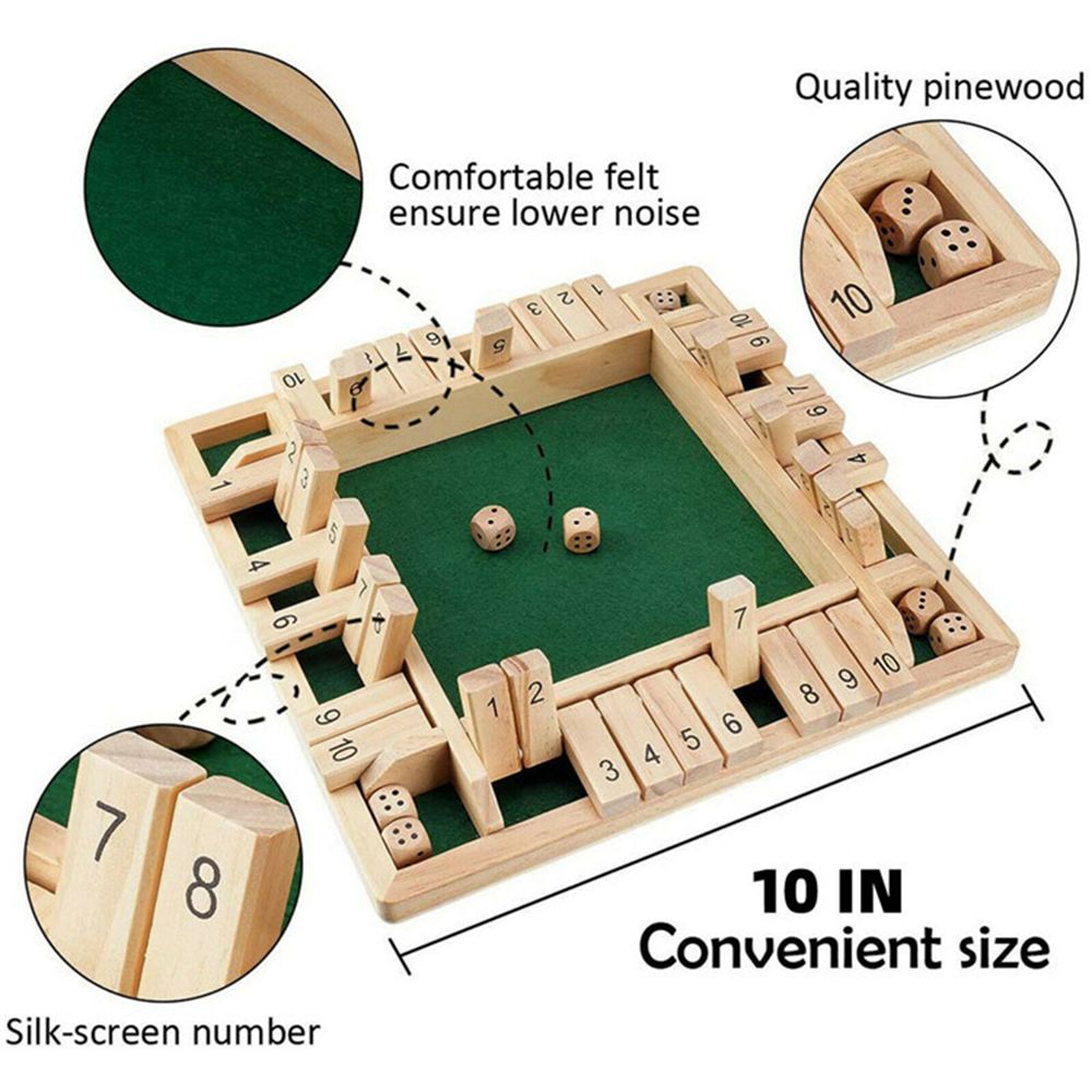 Juego de mesa de dados Shut Th - Board Game Dixit reseña y precio