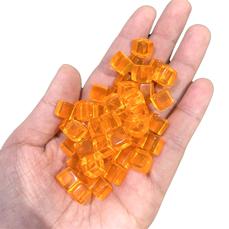 100 unids/set 8mm cubo transpa - Board Game Vector reseña y precio