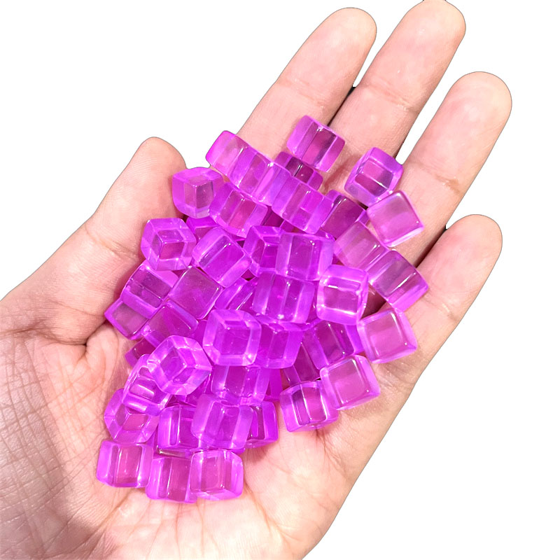 100 unids/set 8mm cubo transpa - Board Game Vector reseña y precio