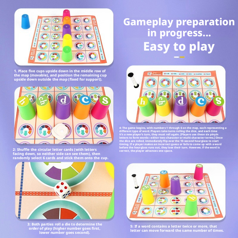 Juego de mesa chino Pinyin par - Board Game Quarto reseña y precio