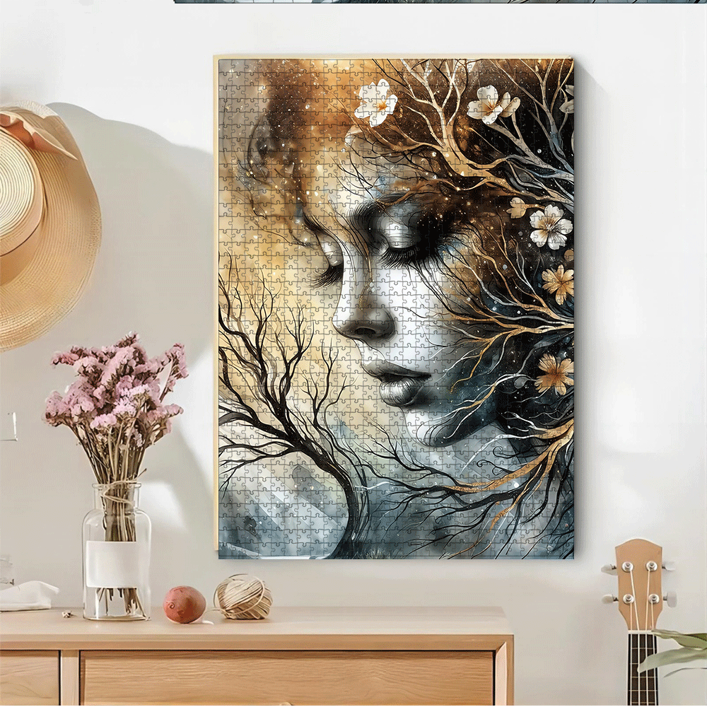 Rompecabezas inspirado en flor - Jigsaw Puzzle Adult reseña y precio