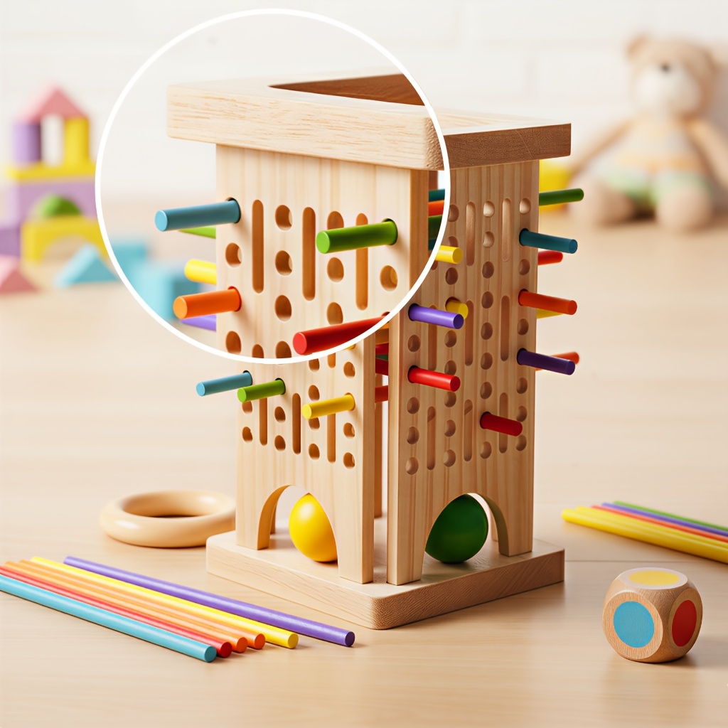 Juego de mesa de madera Montes - Board Game Quarto reseña y precio
