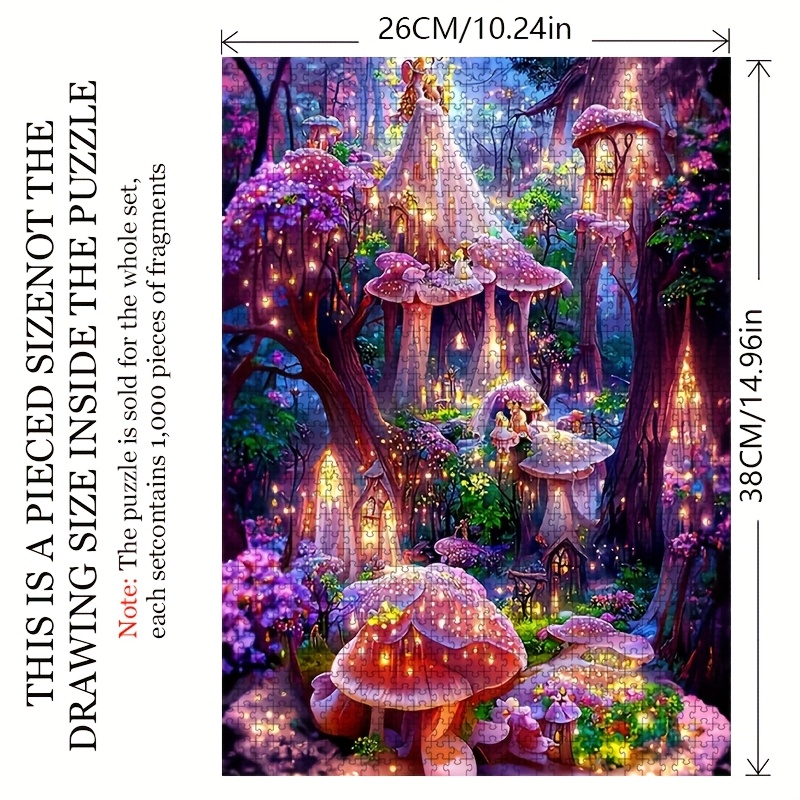 Rompecabezas de bosque encanta - Jigsaw Puzzle Adult reseña y precio