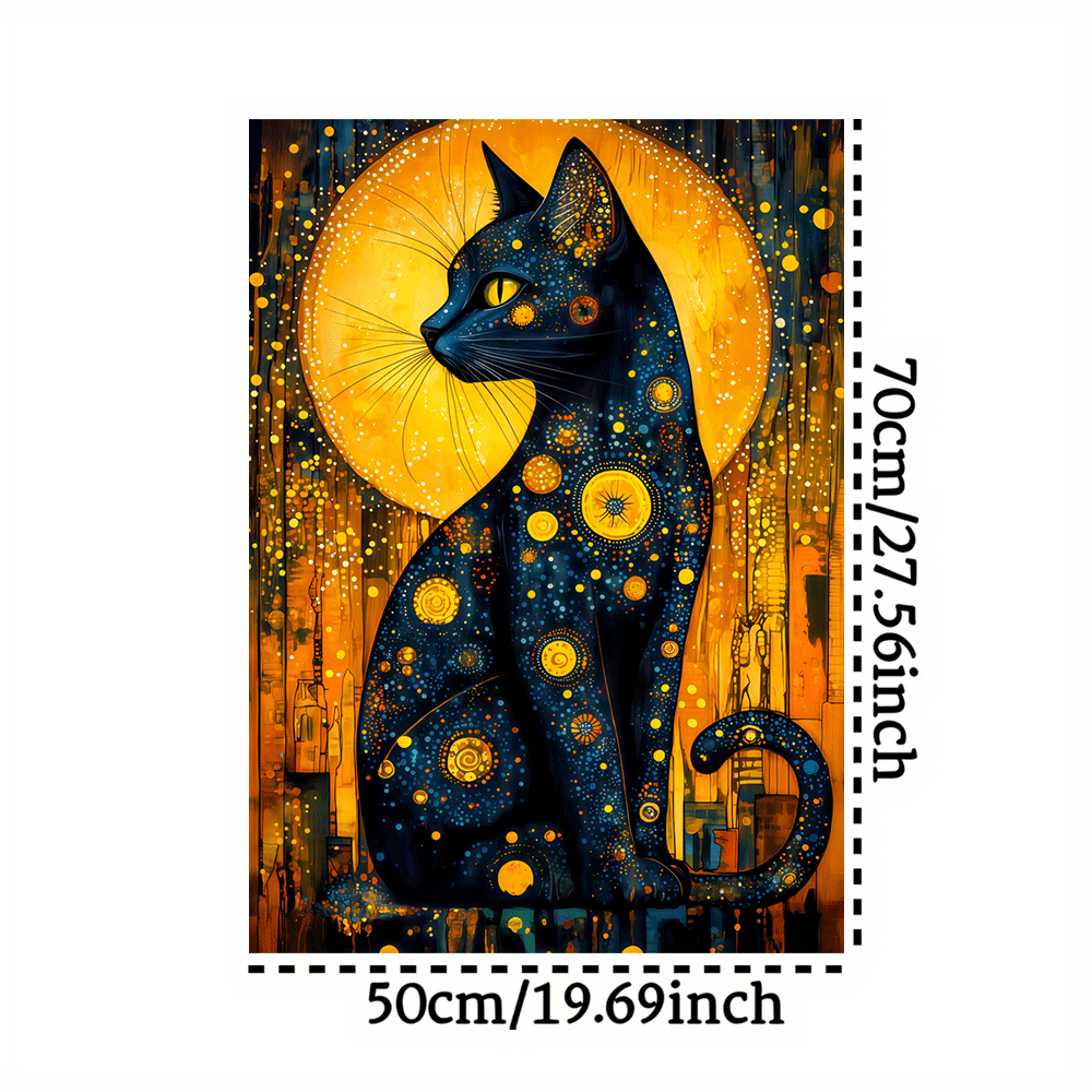 Rompecabezas de gato negro y n - Jigsaw Puzzle Adult reseña y precio