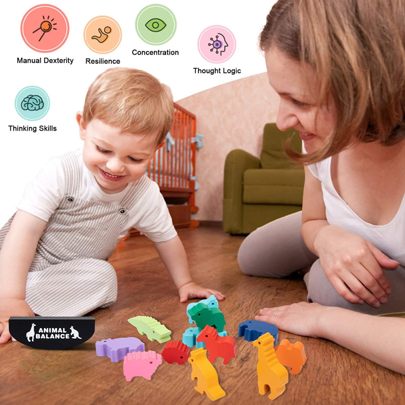 Nuevos niños Montessori bloque - Board Game Quarto reseña y precio