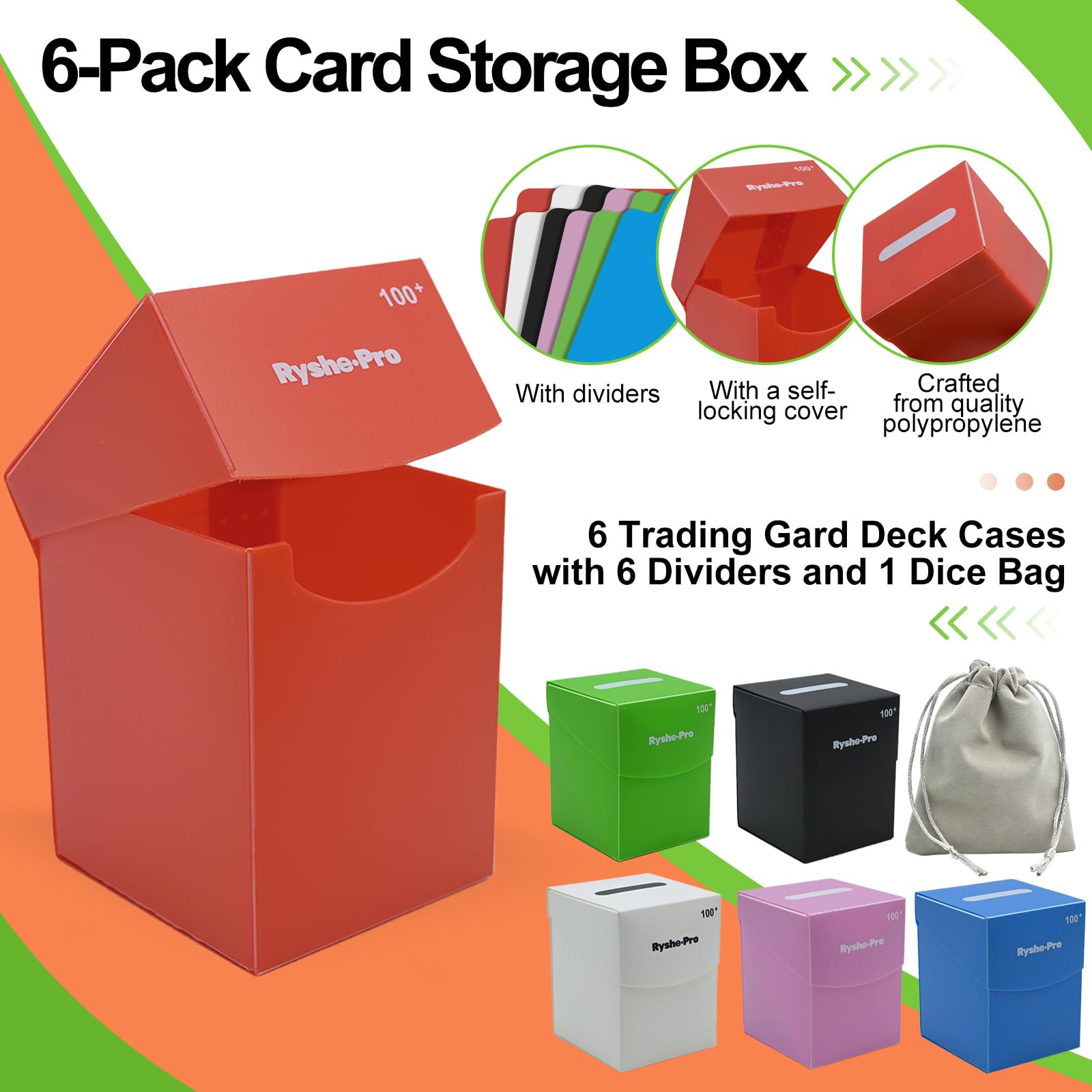 Caja para Cartas TCG con Capac - Board Game Yugioh reseña y precio