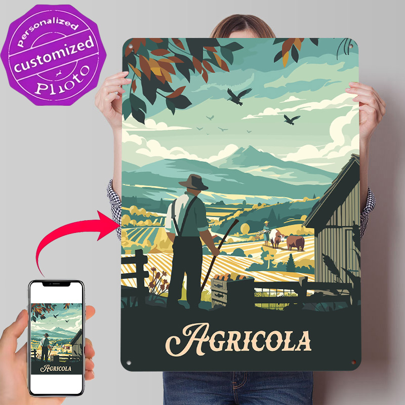 Póster Metálico con Textura 3D - Board Game Illustrator reseña y precio