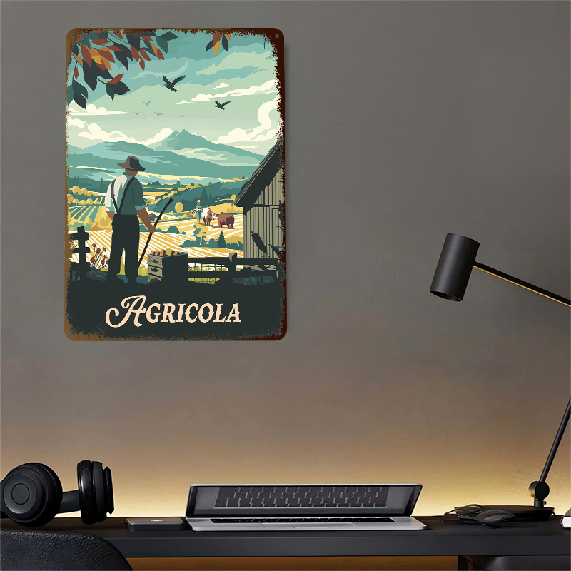 Póster Metálico con Textura 3D - Board Game Illustrator reseña y precio