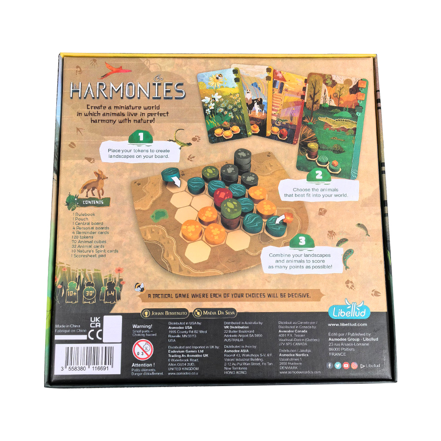 Harmonías - Juegos de mesa - C - Board Game War reseña y precio