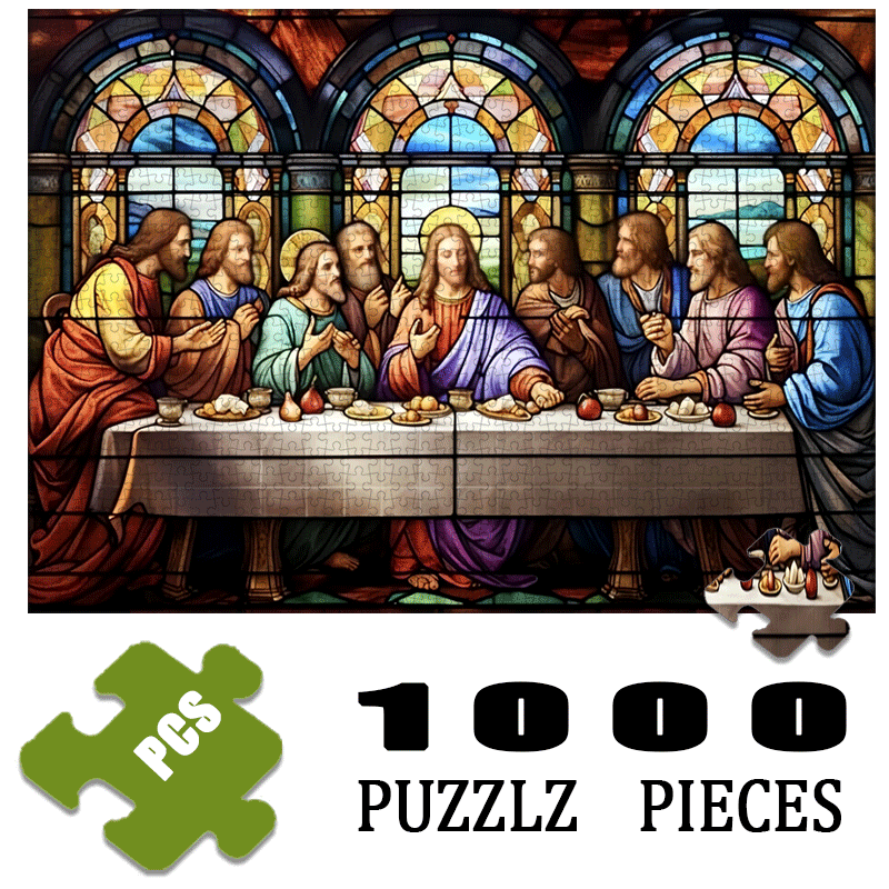 1000 Uds escena religiosa últi - Jigsaw Puzzle Adult reseña y precio