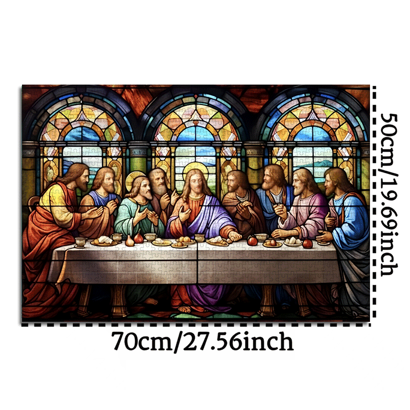 1000 Uds escena religiosa últi - Jigsaw Puzzle Adult reseña y precio