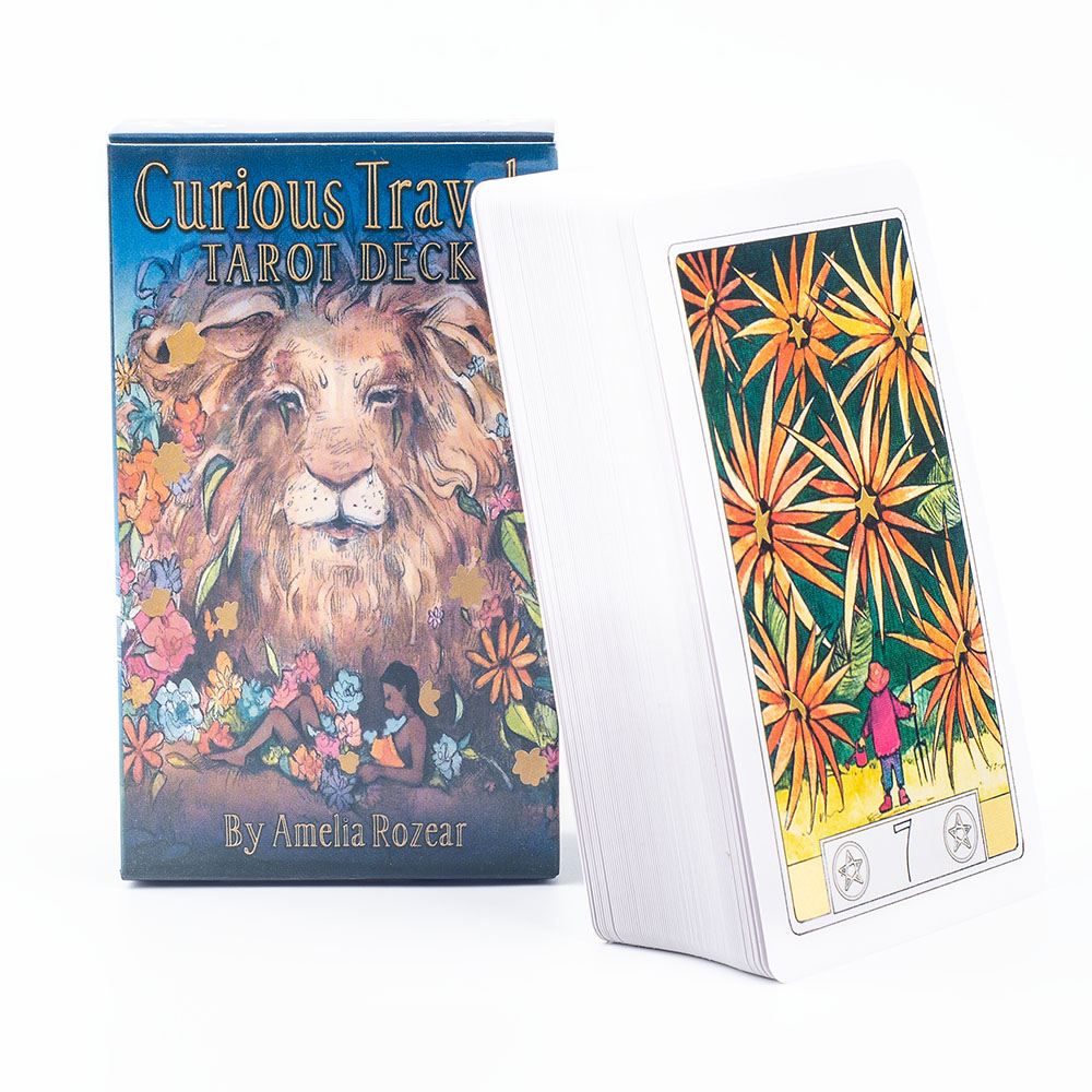 Tarot de viajes curiosidades,  - Board Game Illustrator reseña y precio