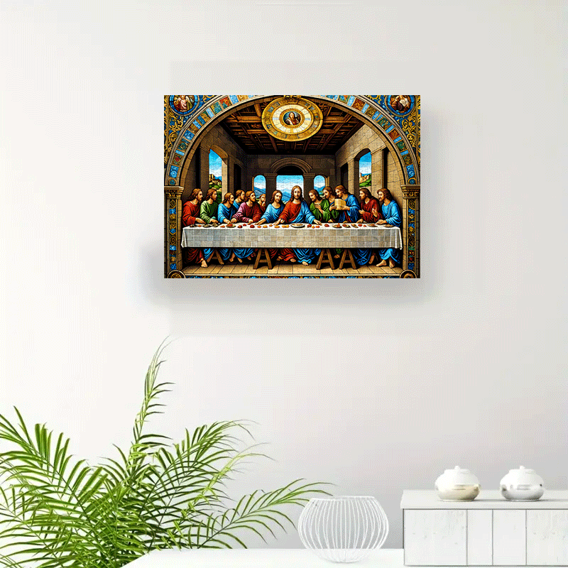 1000 piezas Última Cena de Leo - Jigsaw Puzzle Adult reseña y precio