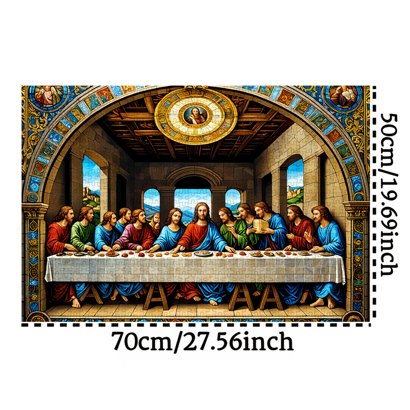 1000 piezas Última Cena de Leo - Jigsaw Puzzle Adult reseña y precio